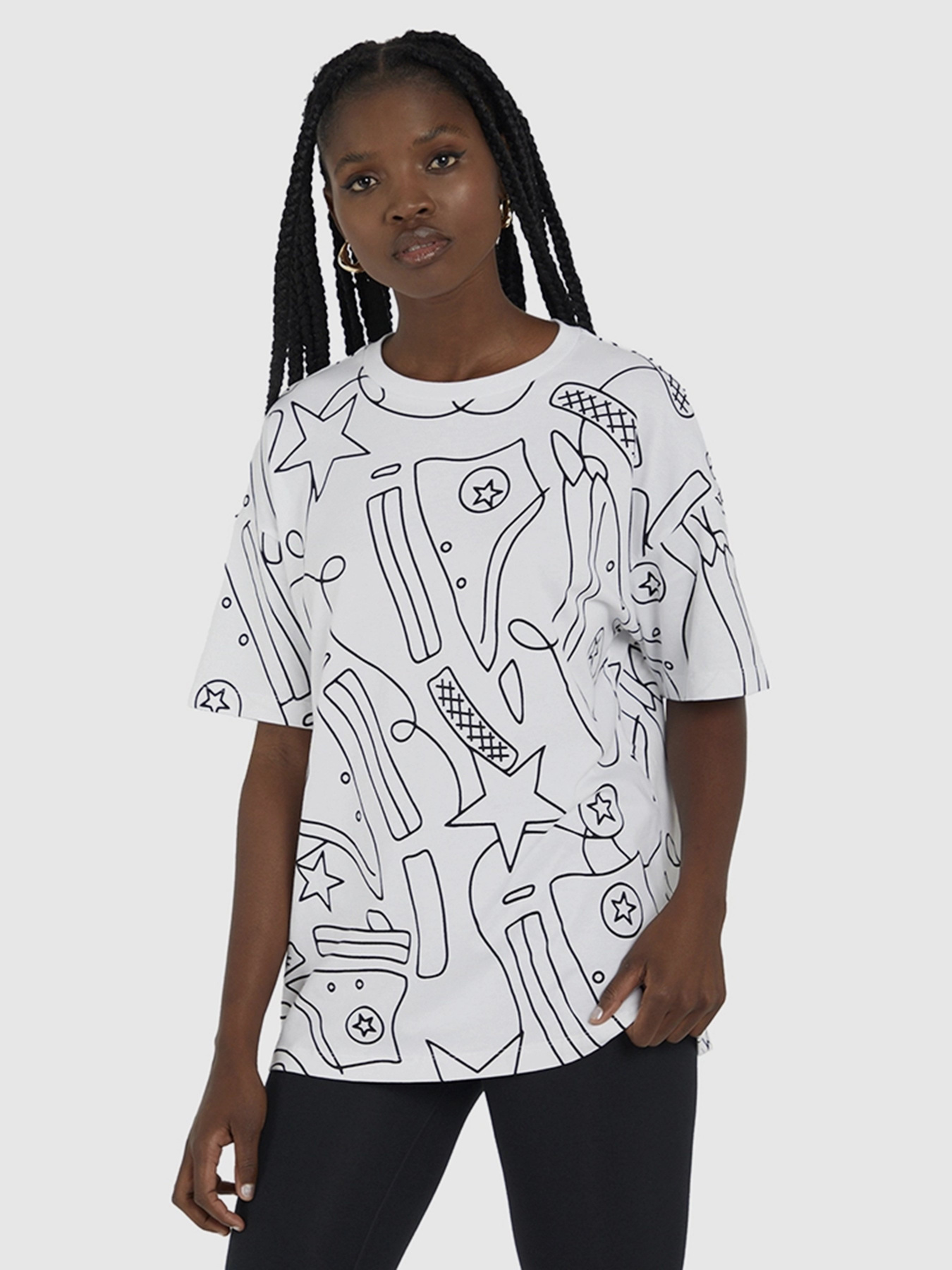 Футболка CONVERSE Graphic модель 10023215-102 Фото