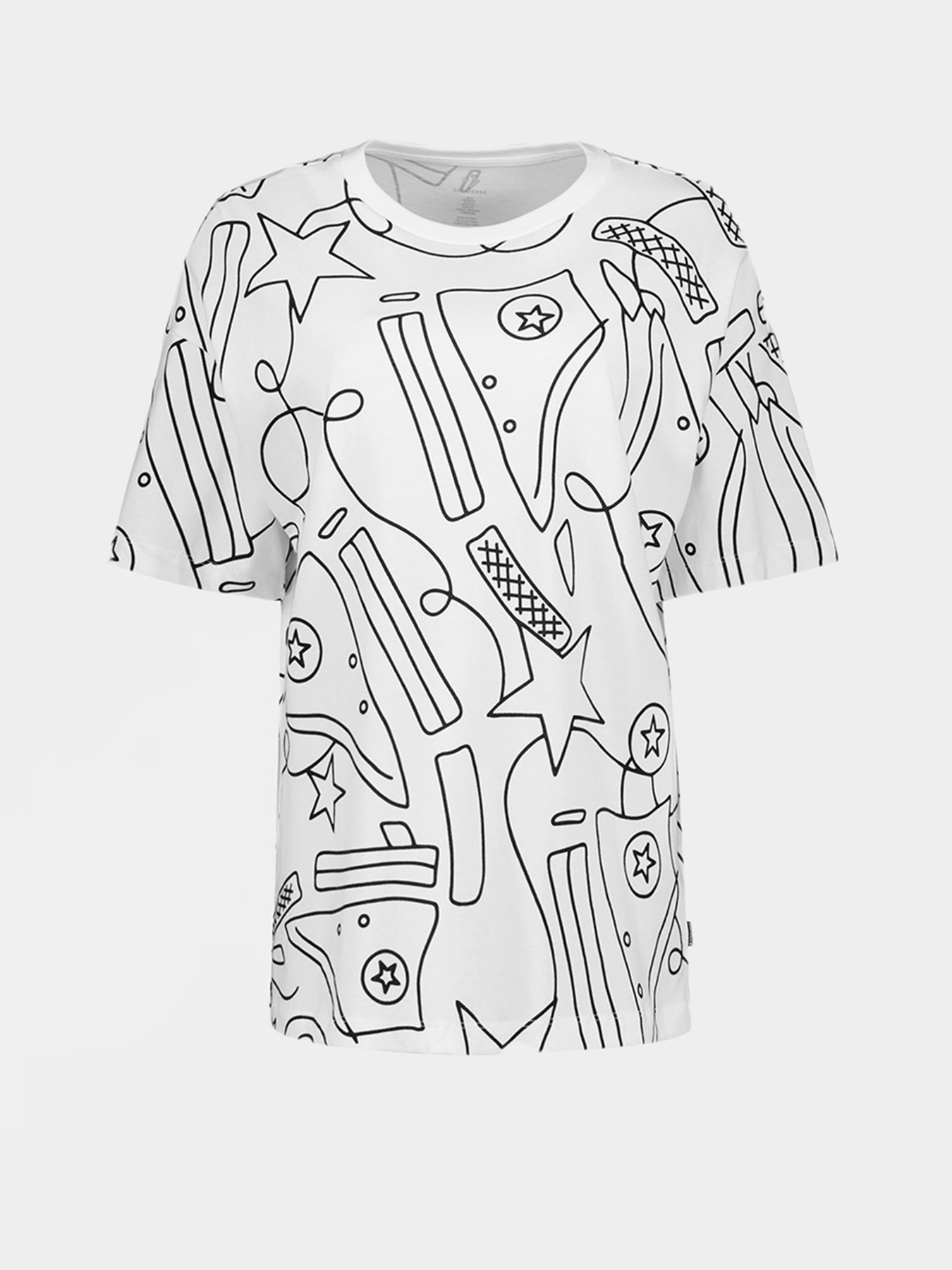 Футболка CONVERSE Graphic модель 10023215-102 Фото