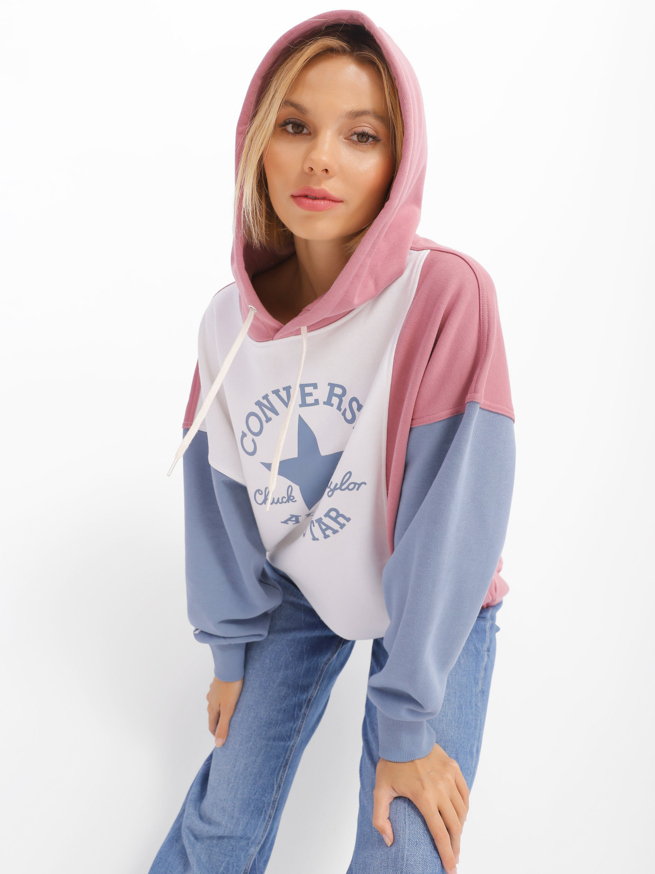 Худи CONVERSE TWISTED CLASSICS Chuck Taylor All Star модель 10022963-659 Фото