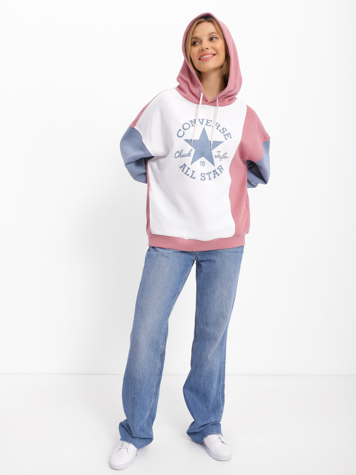 Худи CONVERSE TWISTED CLASSICS Chuck Taylor All Star модель 10022963-659 Фото