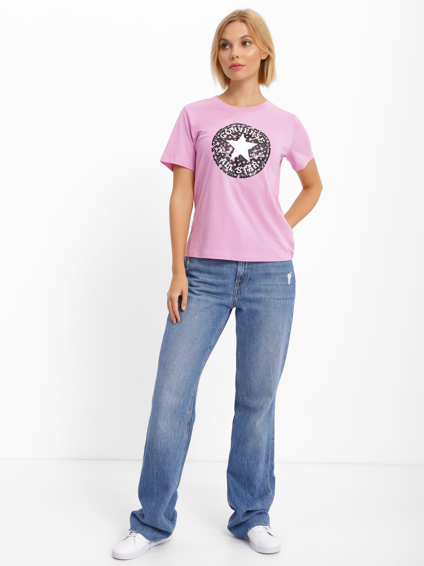 Футболка CONVERSE Nova Seasonal модель 10023186-698 Фото