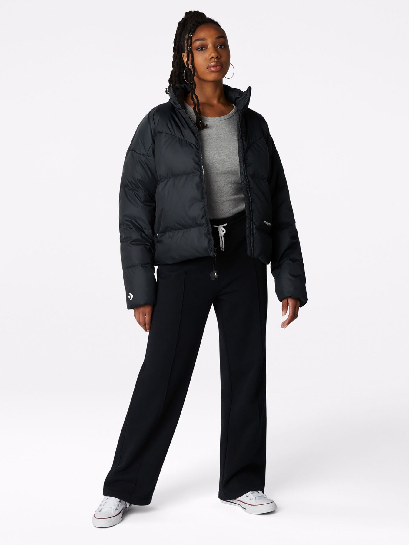 Зимова куртка CONVERSE Short Down модель 10023713-001 Фото