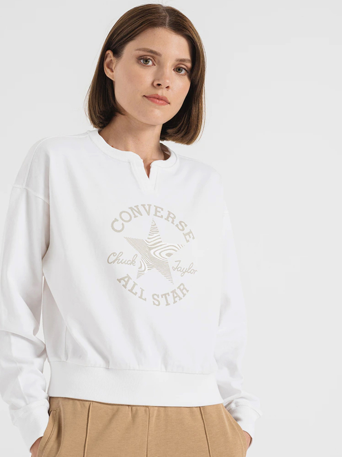 Джемпер CONVERSE CHUCK PATCH INFILL модель 10023715-102 Фото