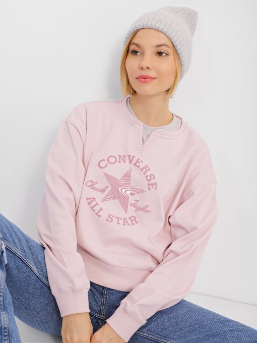 Джемпер CONVERSE CHUCK PATCH INFILL модель 10023715-653 Фото