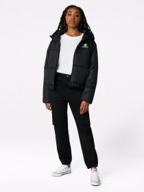 Зимова куртка CONVERSE Short Hooded Puffer модель 10023736-001 Фото