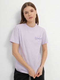 Футболка CONVERSE  Seasonal Graphic Word Art модель 10024536-533 Фото