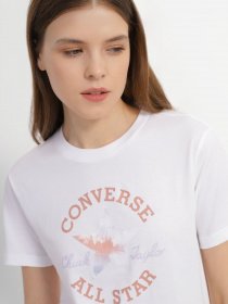 Футболка CONVERSE Go-To All Star модель 10025041-102 Фото