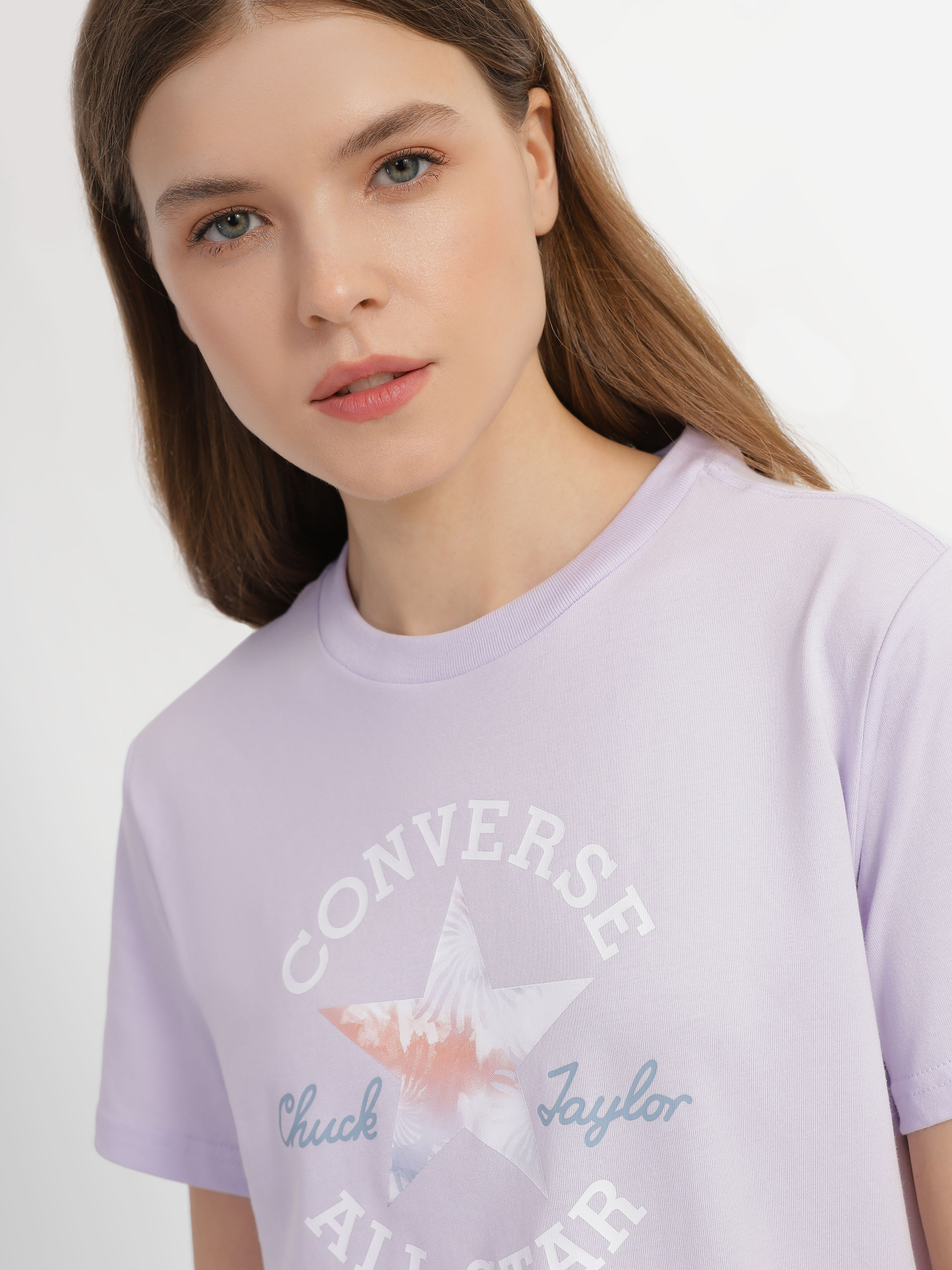 Футболка CONVERSE Go-To All Star модель 10025041-533 Фото