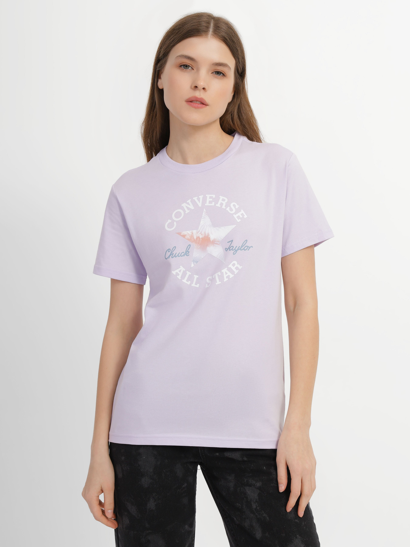 Футболка CONVERSE Go-To All Star модель 10025041-533 Фото