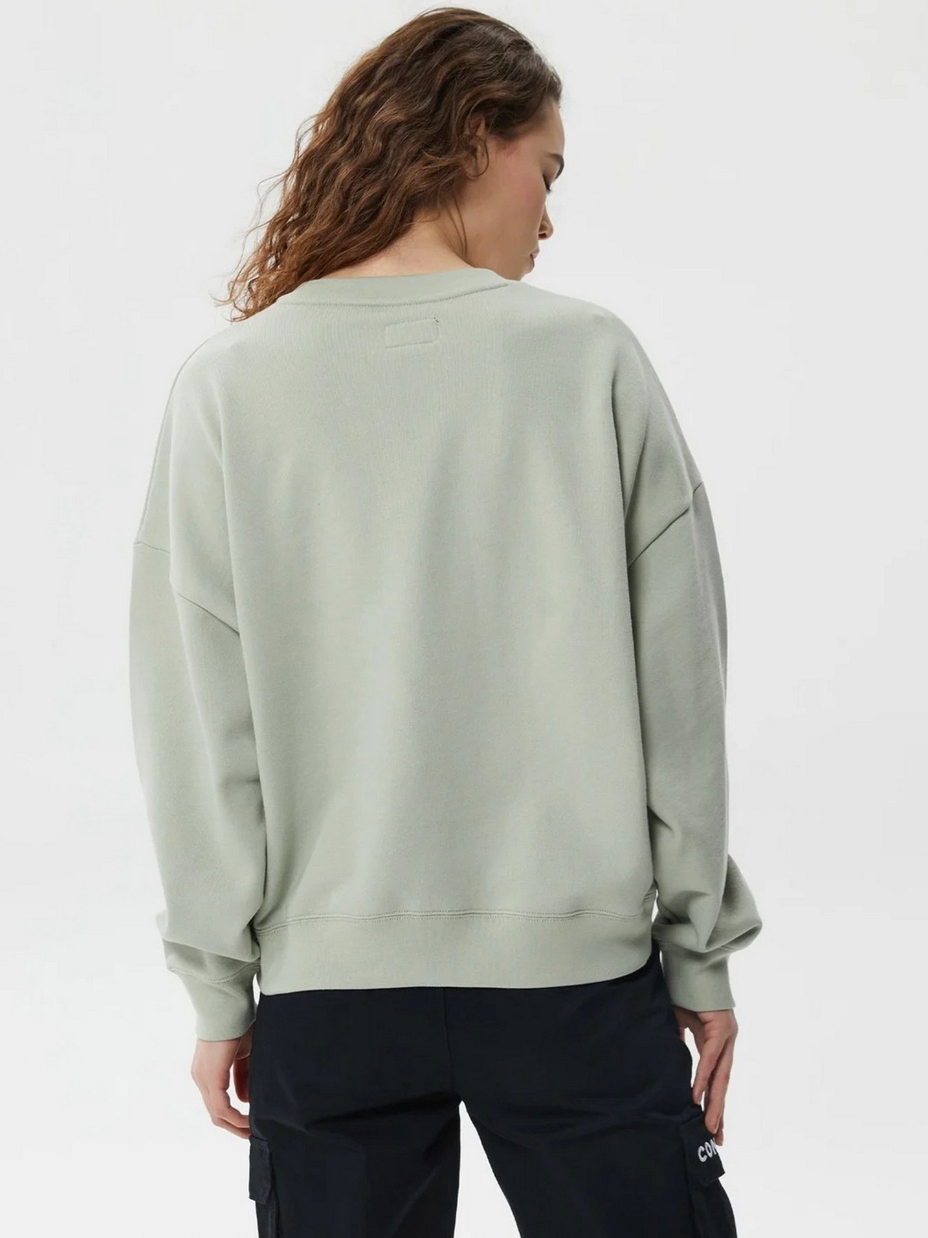 Світшот CONVERSE Heavyweight Graphic Crew модель 10025069-376 Фото