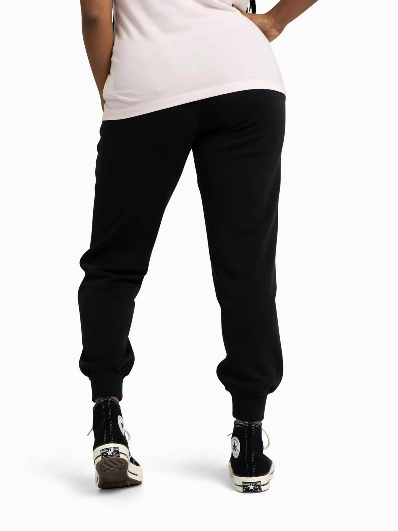 Штани спортивні CONVERSE Wordmark Fleece Emb модель 10024542-001 Фото