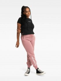 Штани спортивні CONVERSE Wordmark Fleece модель 10024542-698 Фото