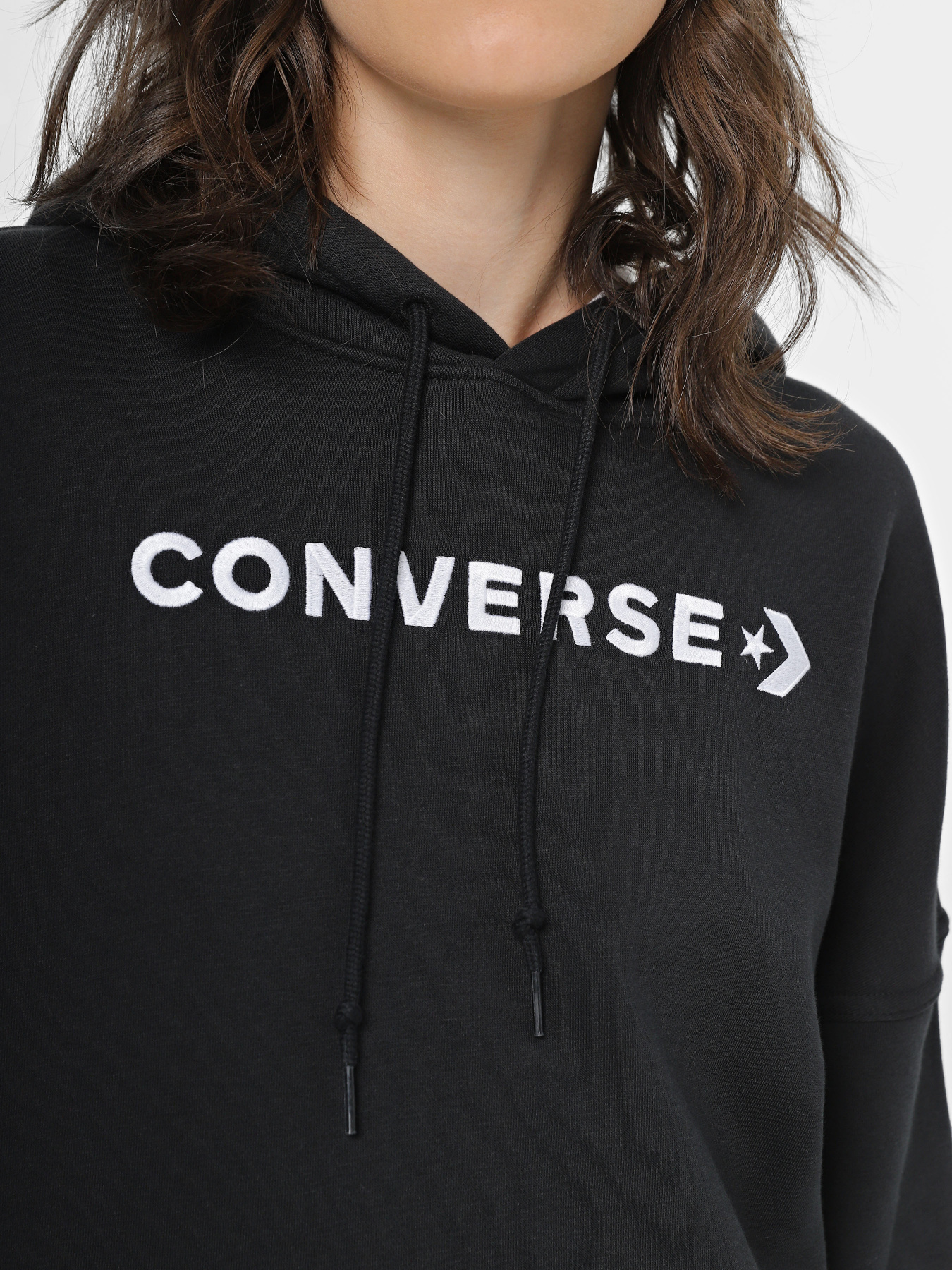 Худі CONVERSE Embroidered Wordmark Fleece модель 10025690-001 Фото