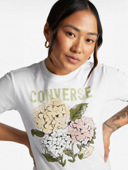 Футболка CONVERSE Outdoor Floral Art модель 10025184-102 — фото 3 - INTERTOP