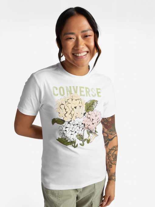 Футболка CONVERSE Outdoor Floral Art модель 10025184-102 Фото
