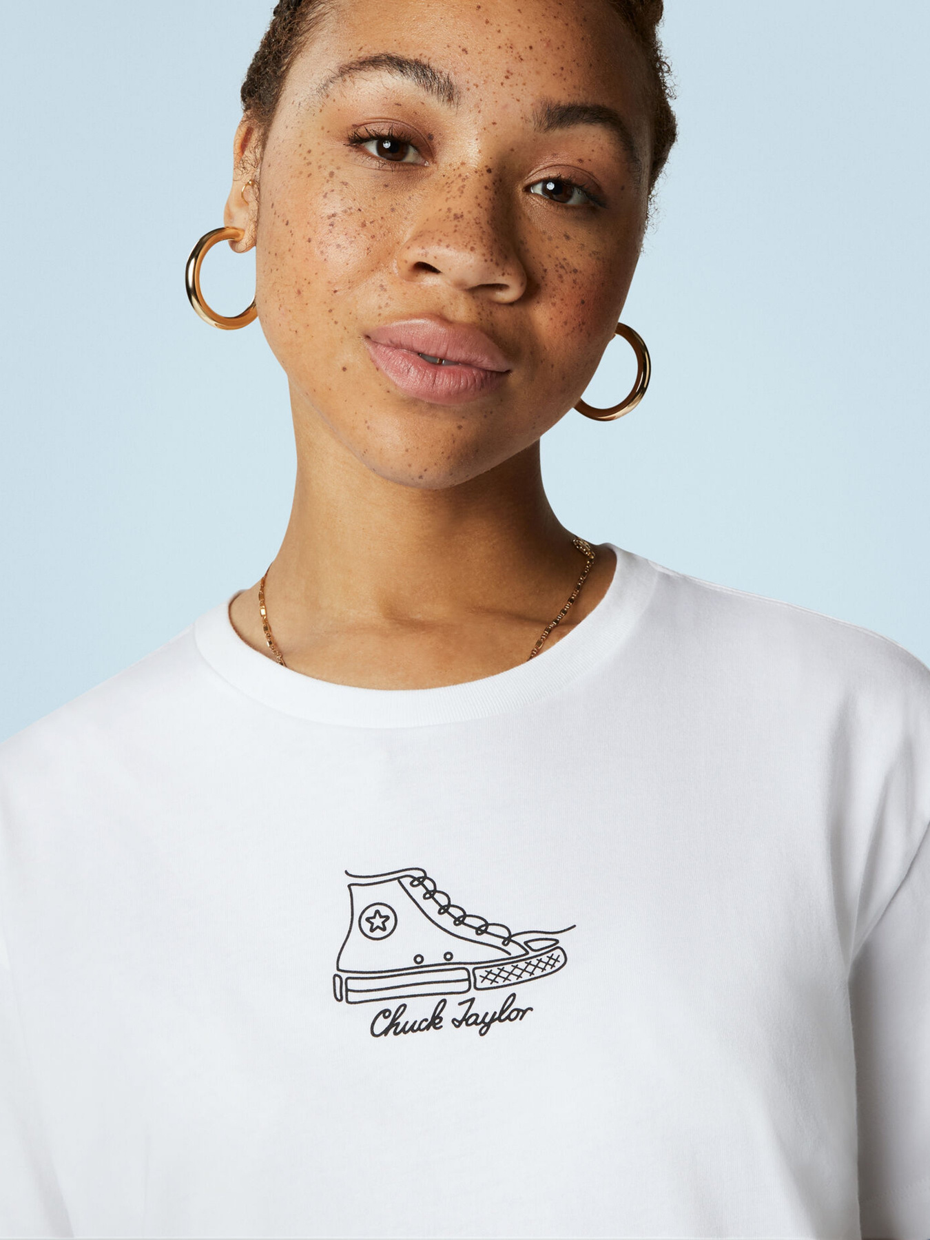 Футболка CONVERSE High Top Graphic модель 10023256-102 Фото