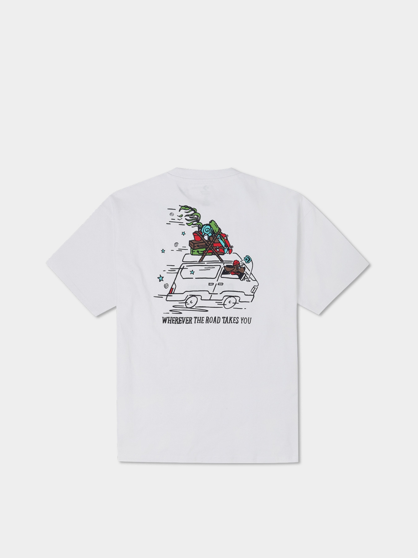 Футболка CONVERSE Road Trip Graphic модель 10023266-102 Фото