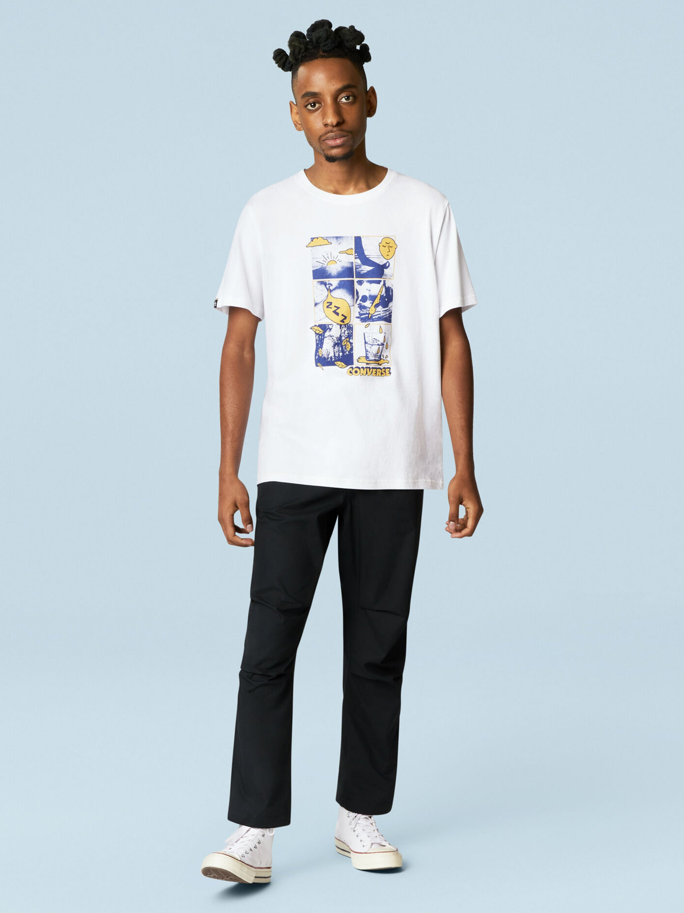 Футболка CONVERSE Comic Graphic модель 10023284-102 Фото