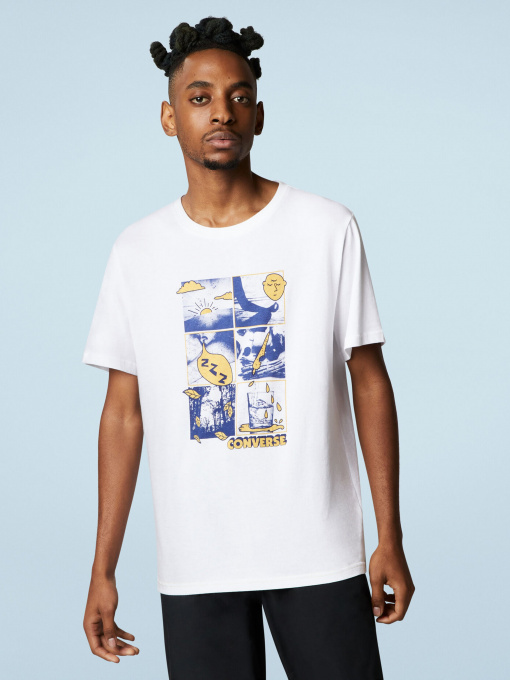 Футболка CONVERSE Comic Graphic модель 10023284-102 Фото