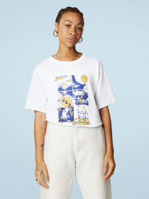 Футболка CONVERSE Comic Graphic модель 10023284-102 Фото