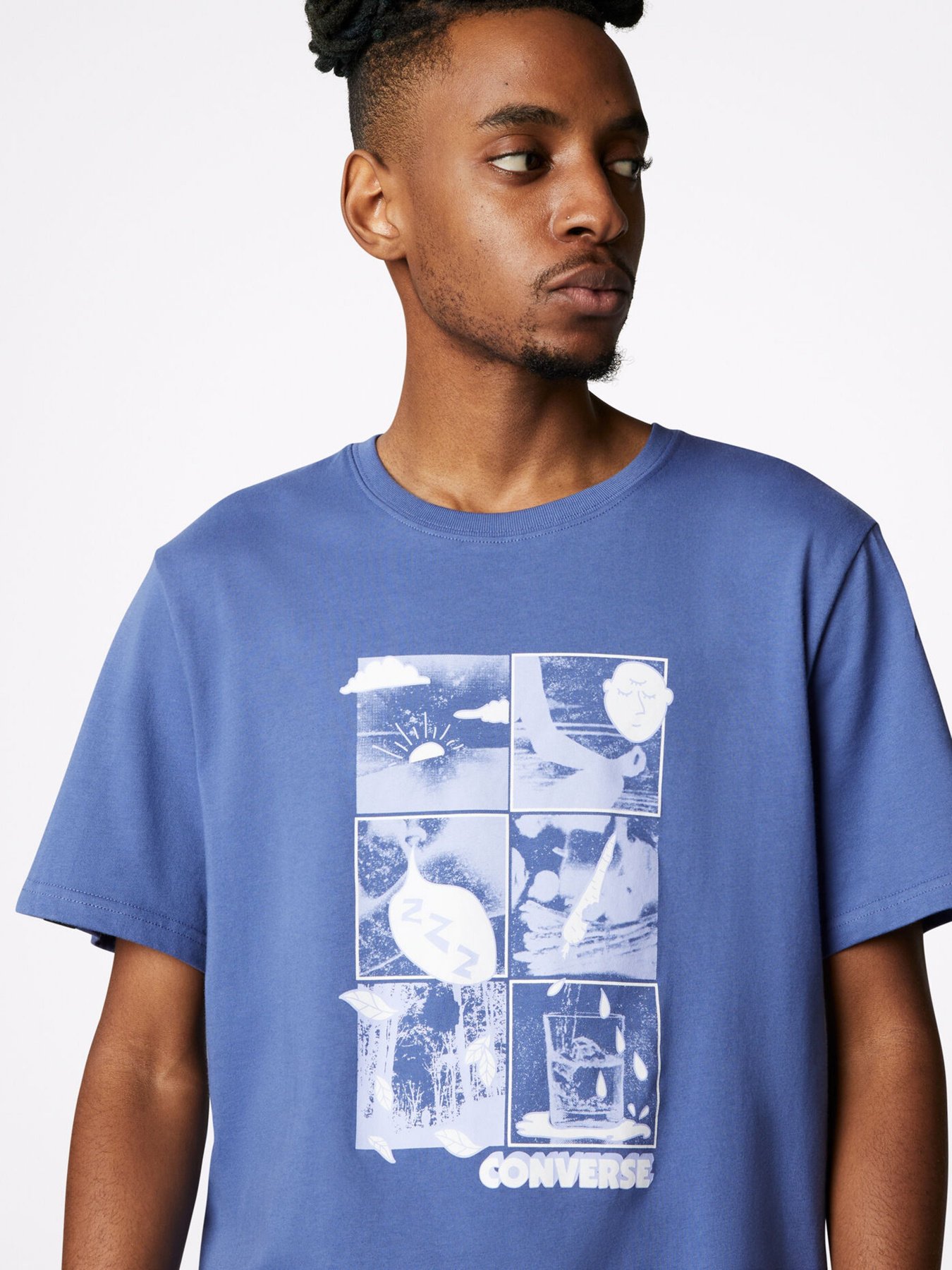 Футболка CONVERSE Comic Graphic модель 10023284-496 Фото