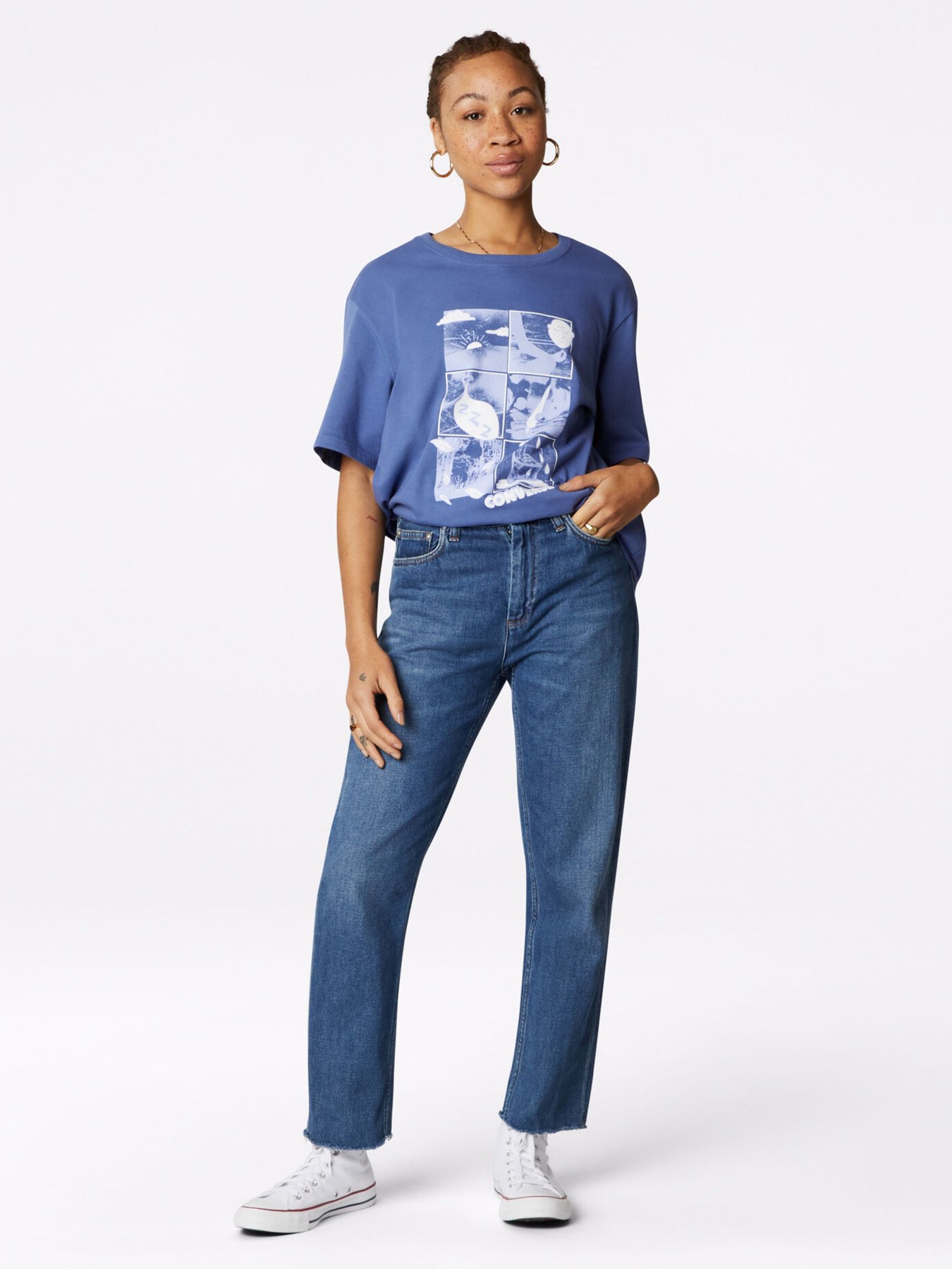 Футболка CONVERSE Comic Graphic модель 10023284-496 Фото