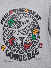 Футболка CONVERSE ABSTRACT DANCE HOMBRE модель 10023456-035 Фото