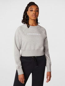 Худи CONVERSE STRIP WORDMARK FLEECE модель 10023716-035 Худи CONVERSE STRIP WORDMARK FLEECE модель 10023716-035 Фото