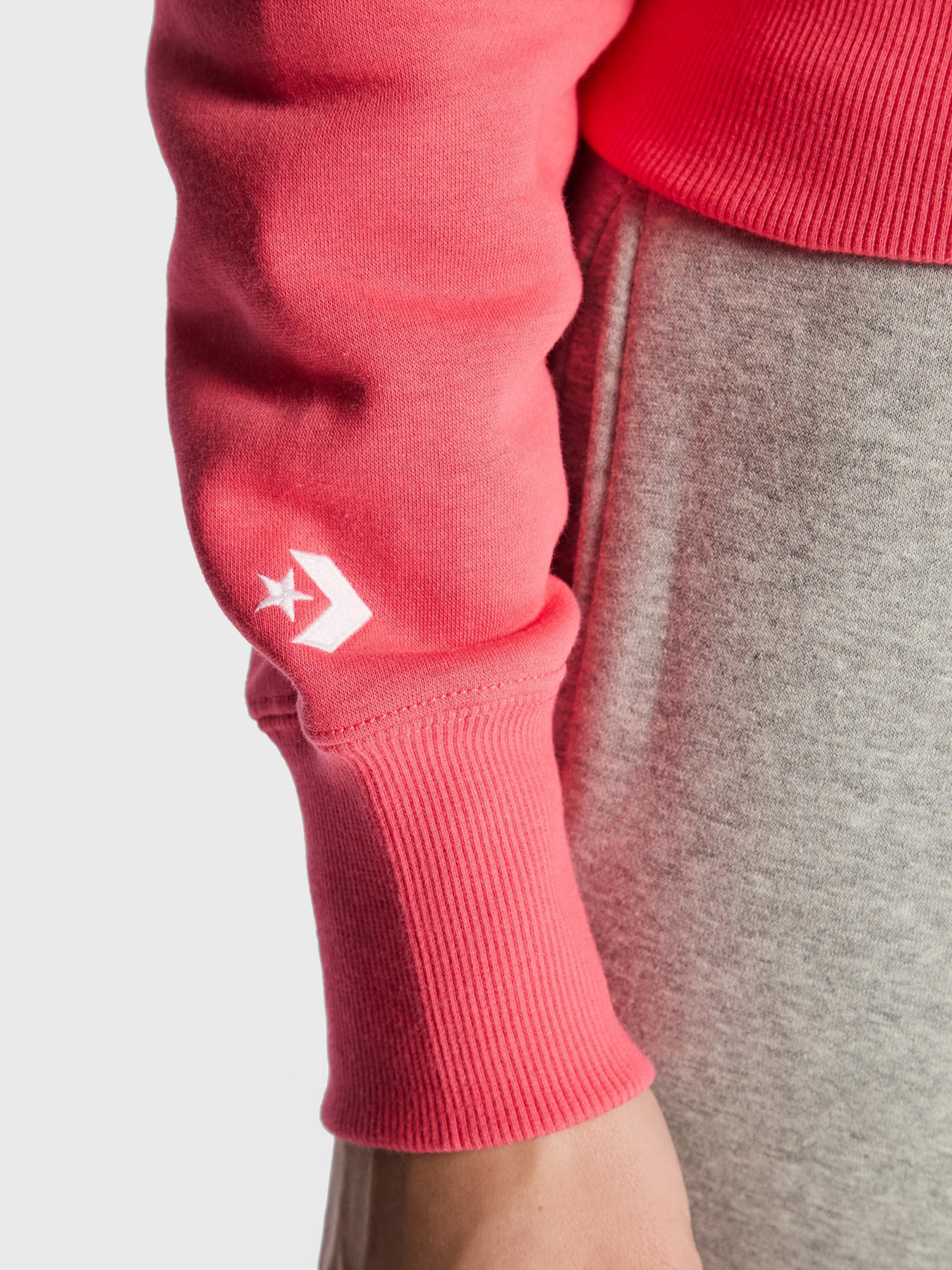 Худи CONVERSE Strip Wordmark Fleece модель 10023717-665 Фото