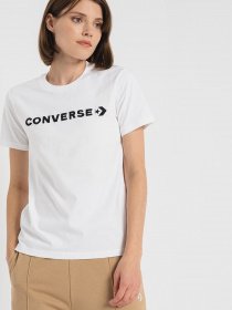 Футболка CONVERSE Glossy Wordmark модель 10023720-102 Фото