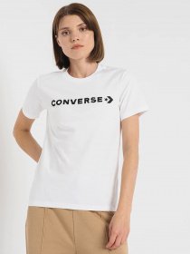 Футболка CONVERSE Glossy Wordmark модель 10023720-102 Фото