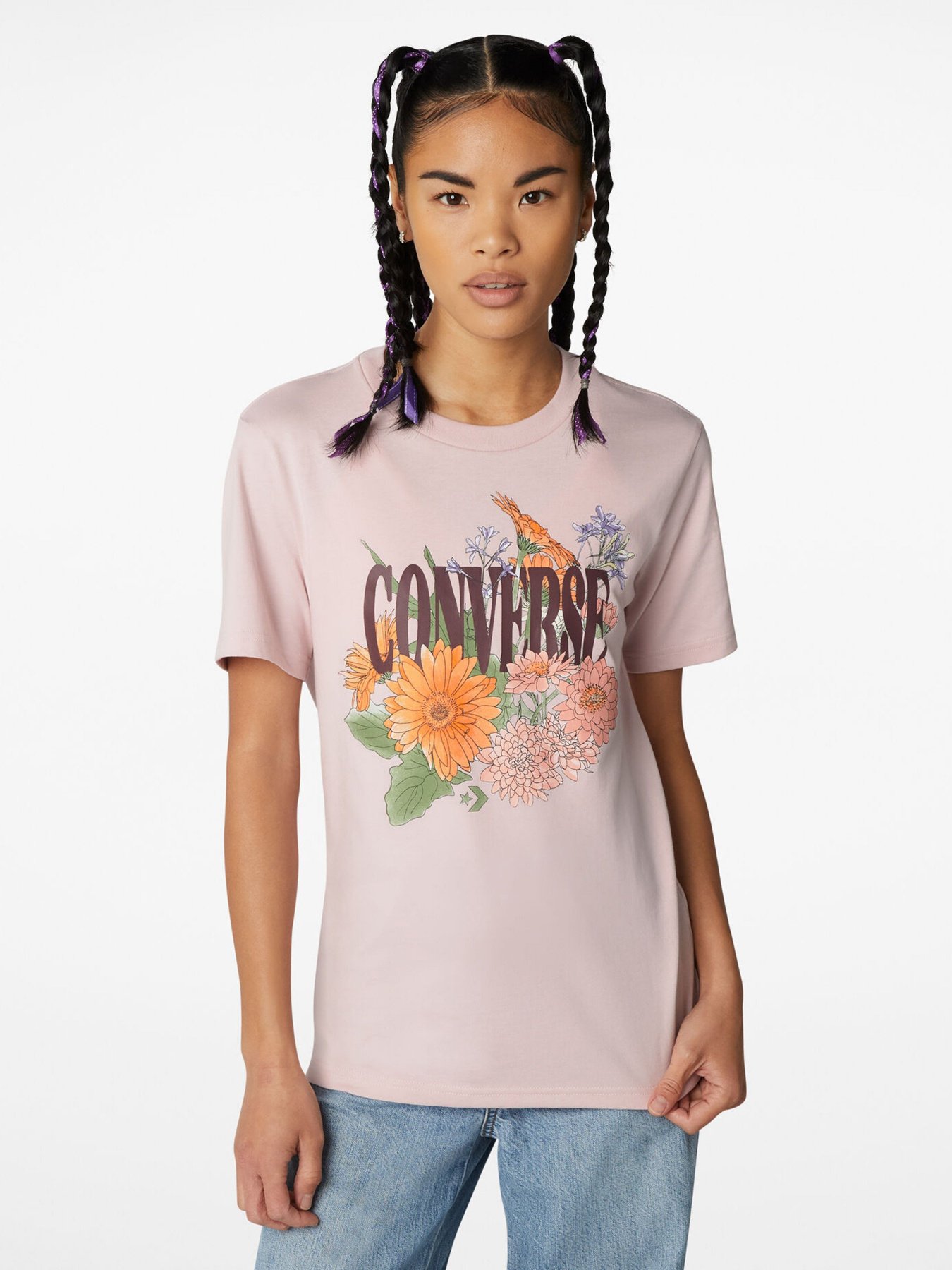 Футболка CONVERSE Desert Floral модель 10023730-653 Фото