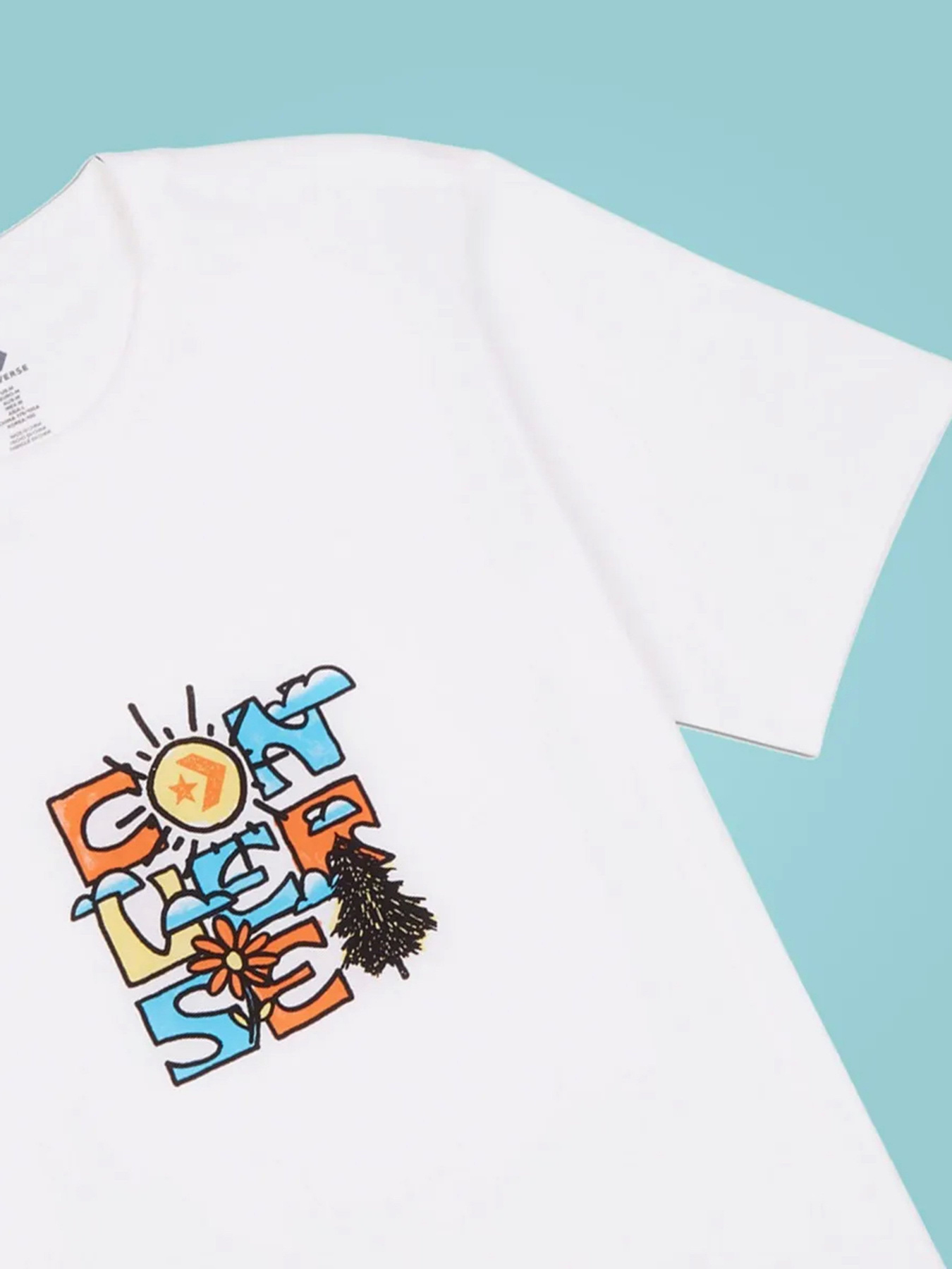 Футболка CONVERSE Mother Nature модель 10023787-102 Фото