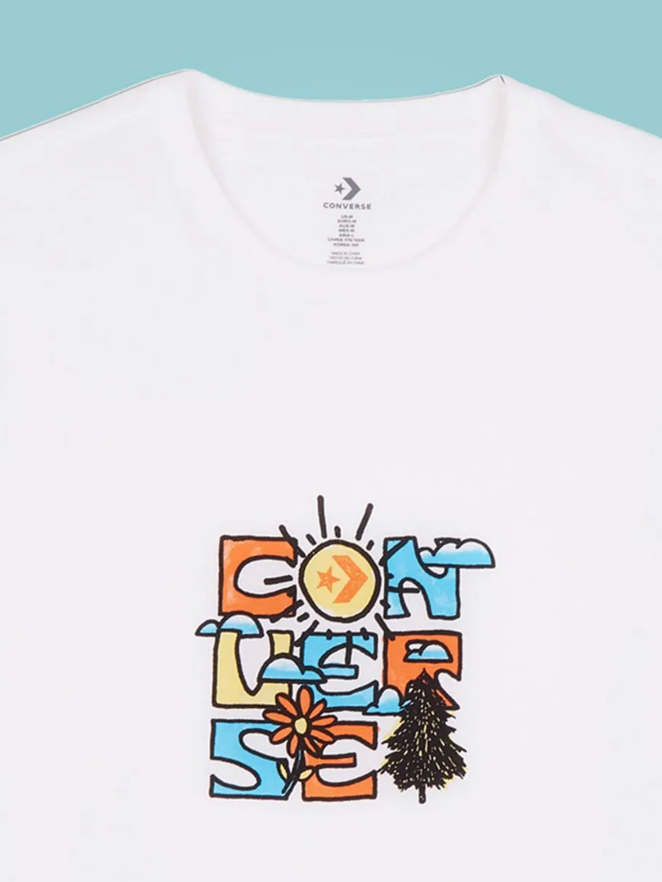 Футболка CONVERSE Mother Nature модель 10023787-102 Фото