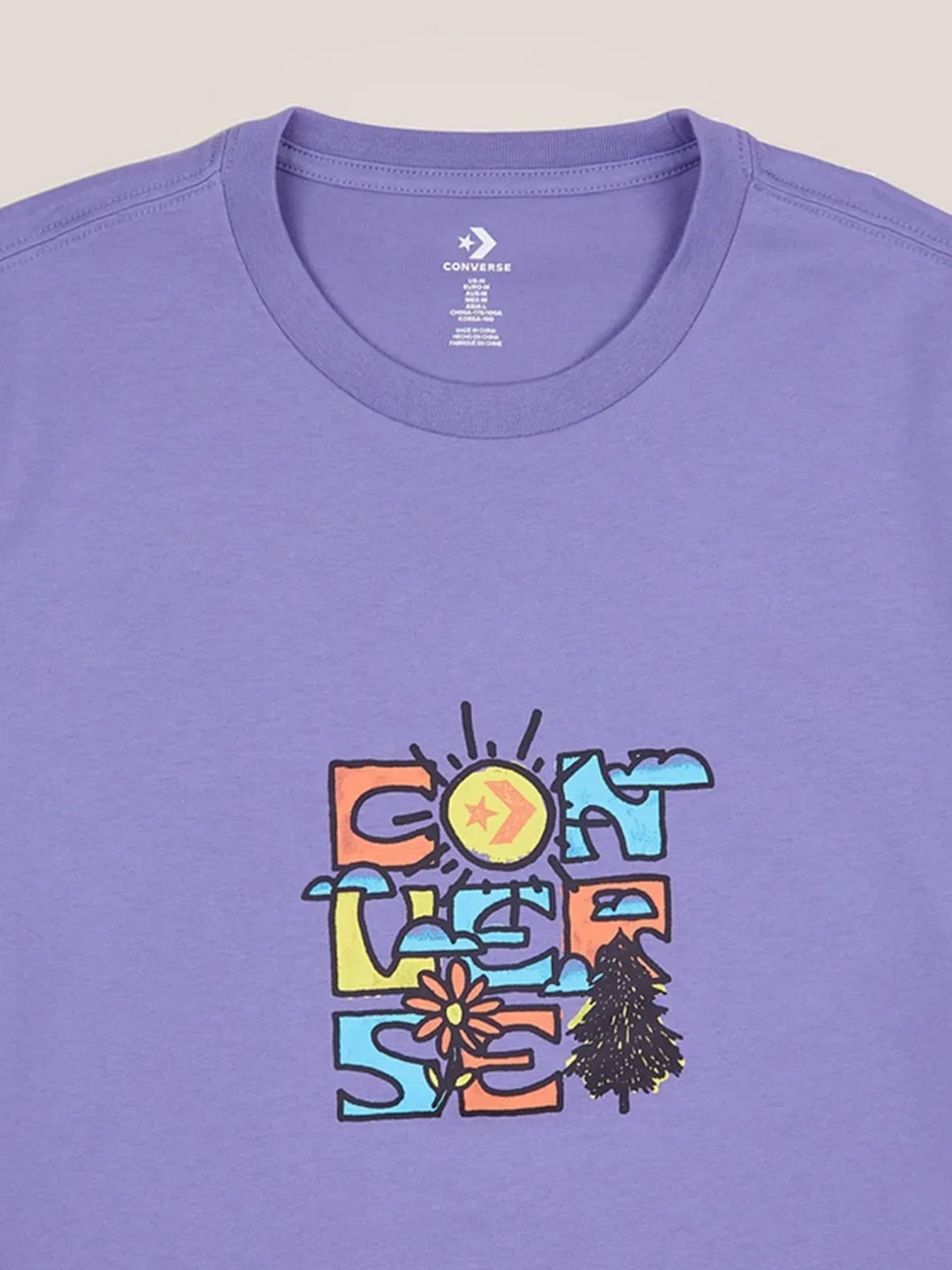 Футболка CONVERSE Mother Nature модель 10023787-534 Фото