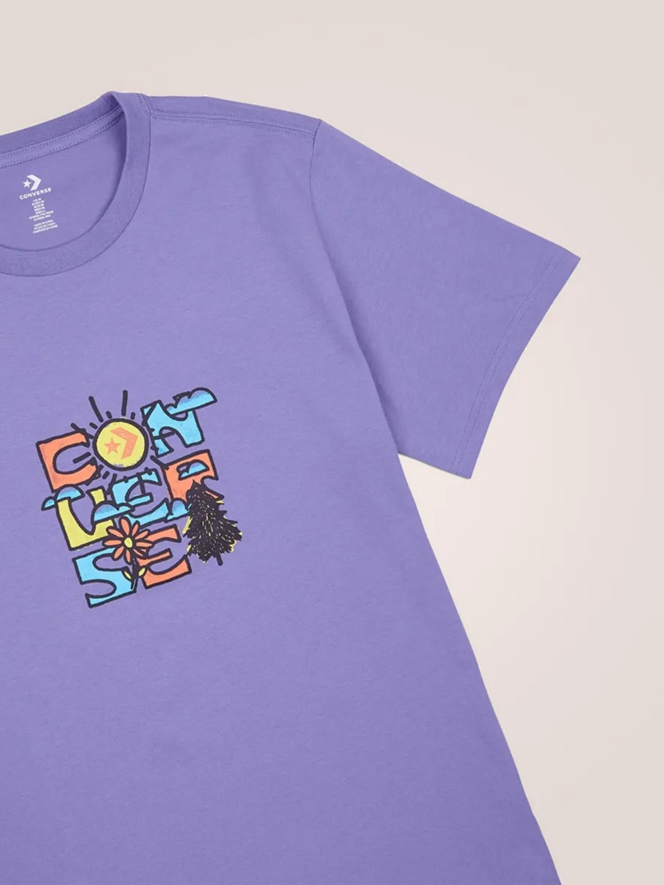 Футболка CONVERSE Mother Nature модель 10023787-534 Фото