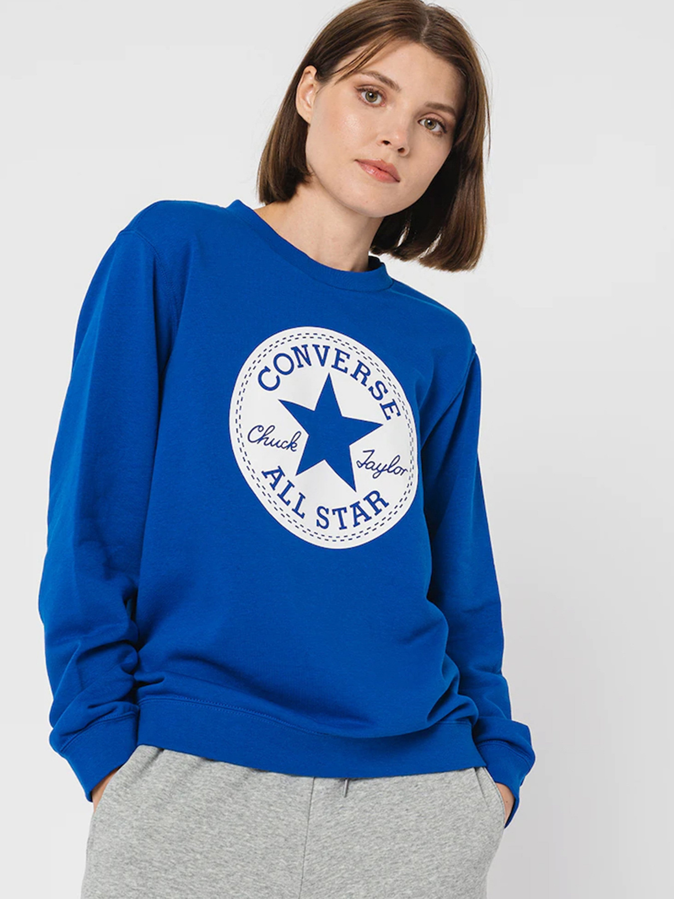 Світшот CONVERSE Chuck Patch модель 10023855-400 Фото