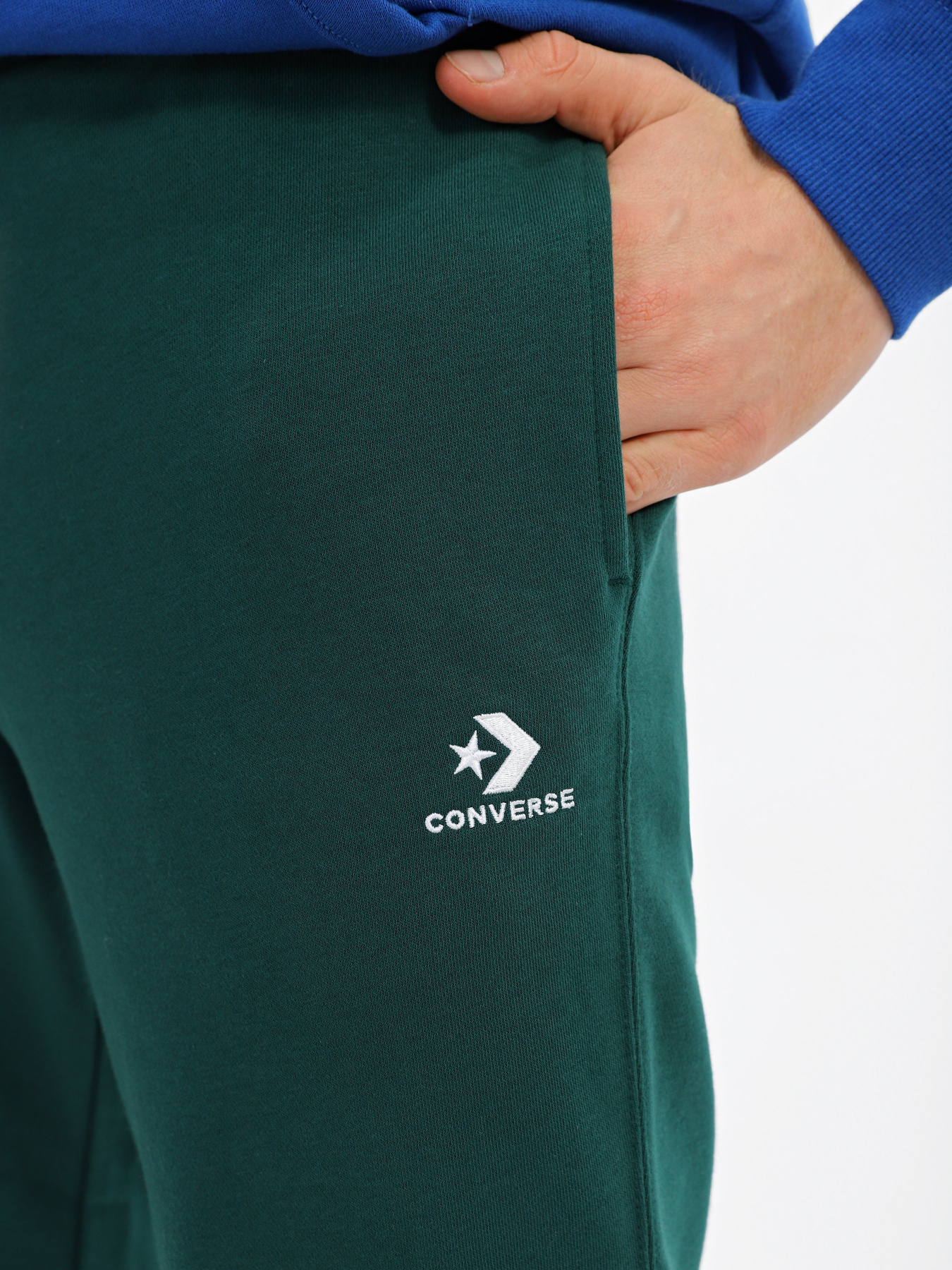 Штаны спортивные CONVERSE Star Chevron Embroidered модель 10023873-333 Фото