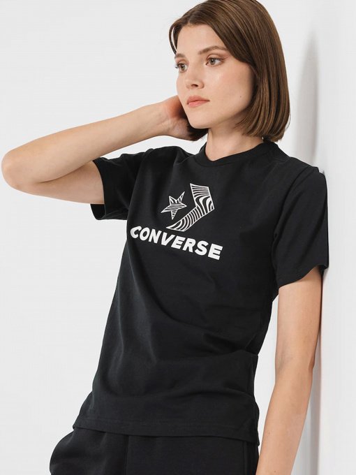 Футболка CONVERSE Star Chevron модель 10024022-001 Фото