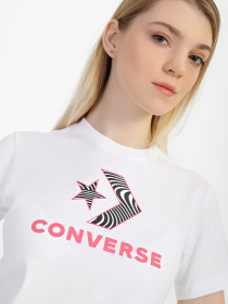 Футболка CONVERSE Star Chevron модель 10024022-102 Фото