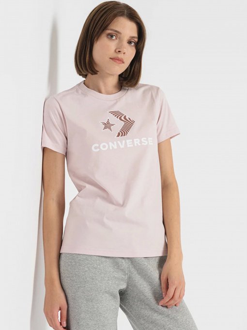 Футболка CONVERSE Star Chevron модель 10024022-653 Фото