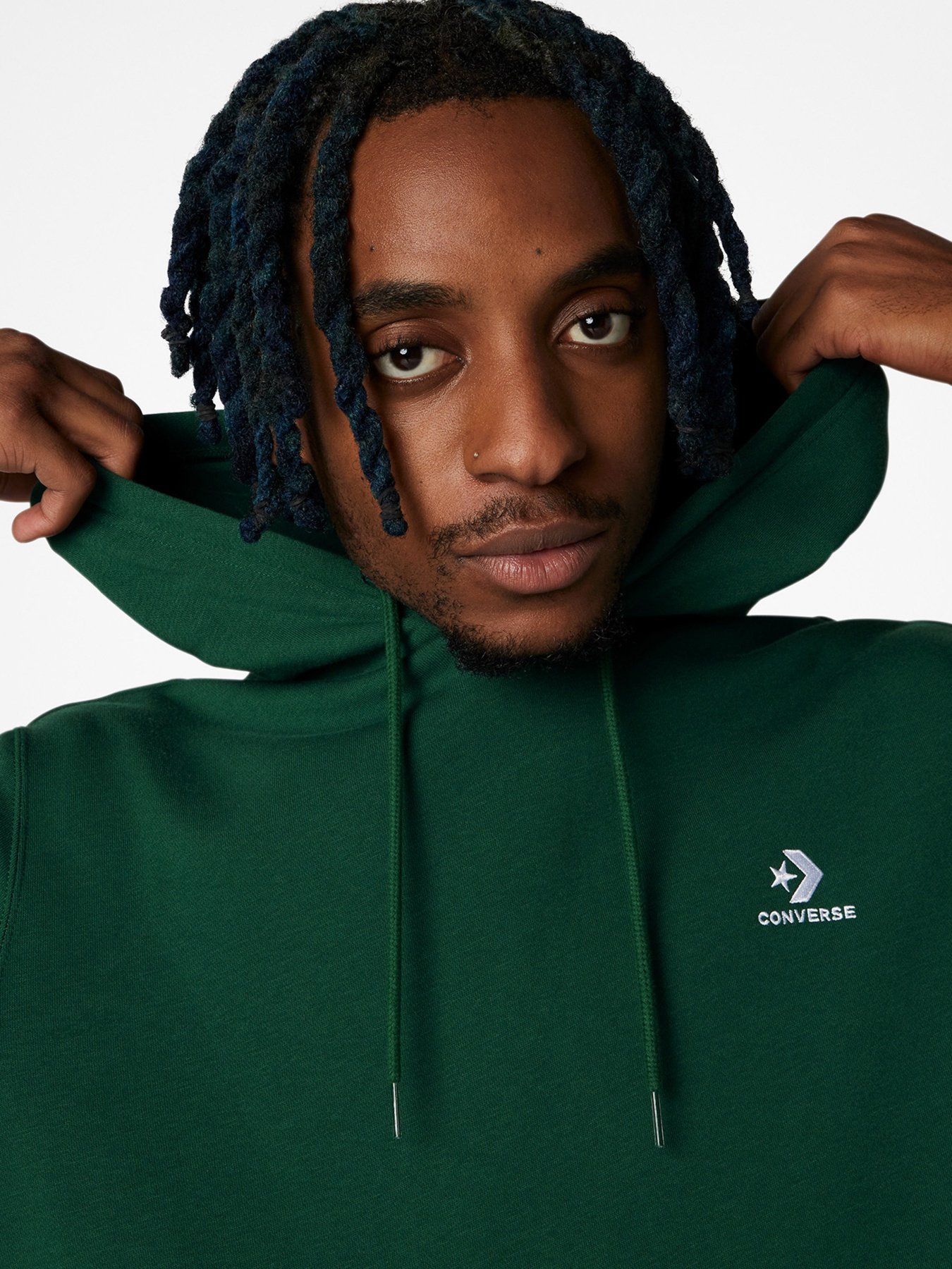 Худі CONVERSE Go-To Embroidered Star Chevron модель 10024509-333 Худі CONVERSE Go-To Embroidered Star Chevron модель 10024509-333 Фото