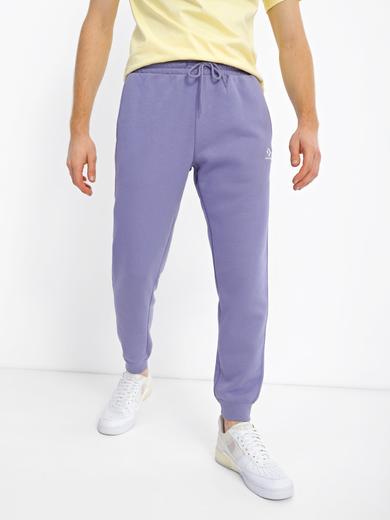 Штани спортивні CONVERSE Go-To Embroidered Star Chevron Standard Fit модель 10024521-534 Фото