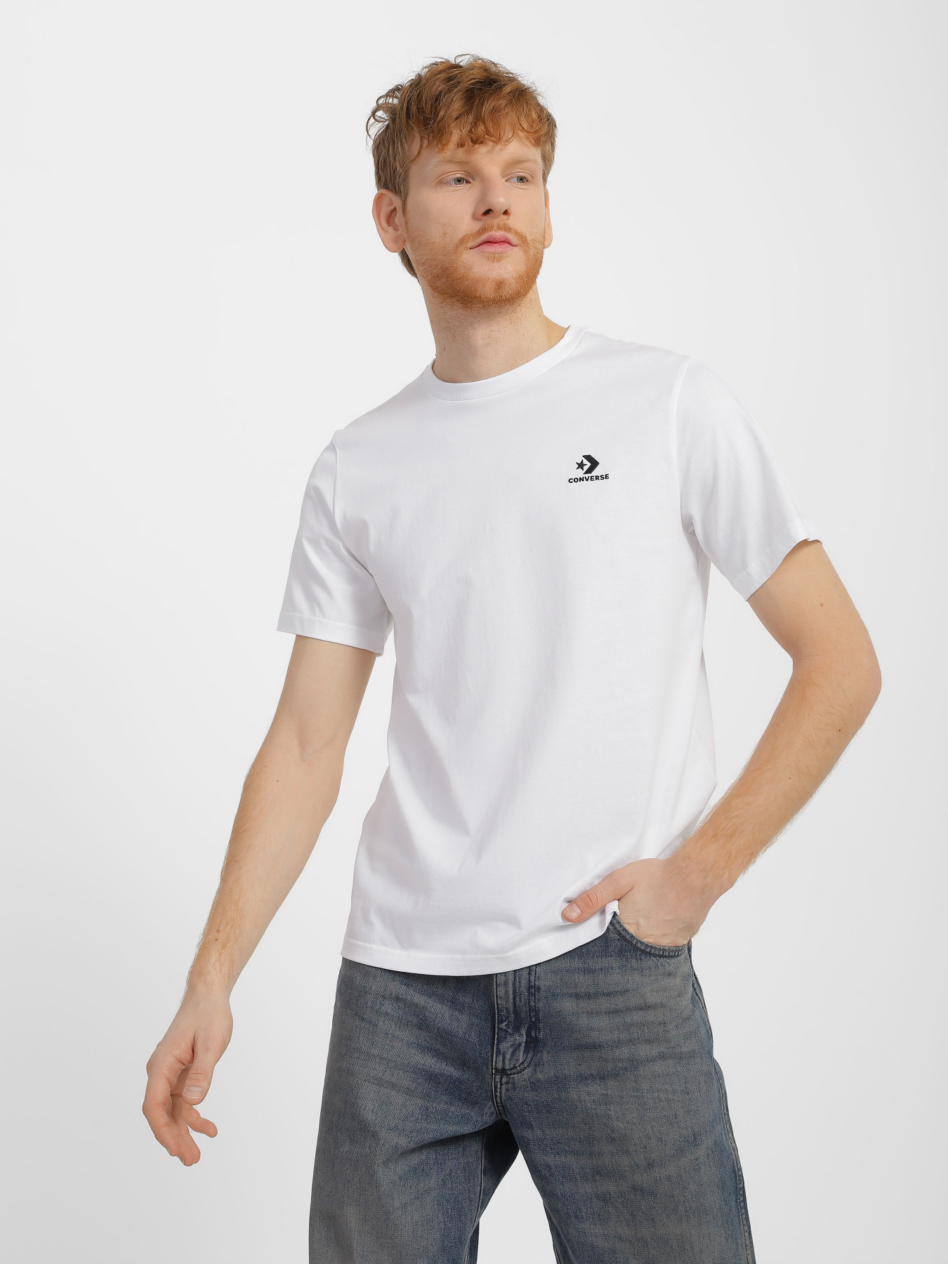 Футболка CONVERSE GO-TO модель 10023876-102 Фото