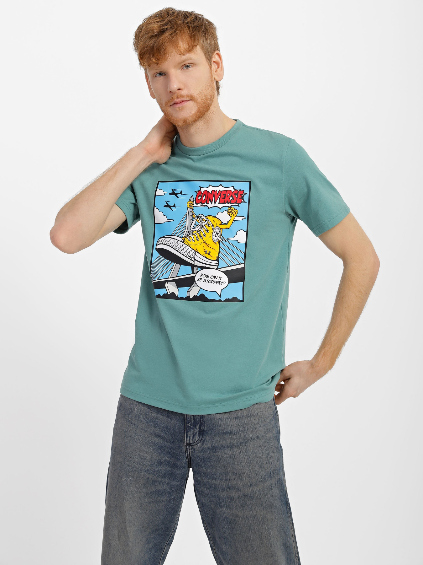 Футболка CONVERSE Shoe Hero модель 10025060-346 Фото