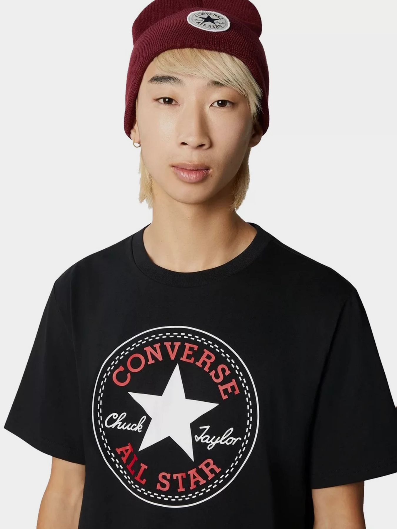 Футболка CONVERSE Go-To All Star модель 10025459-001 Фото