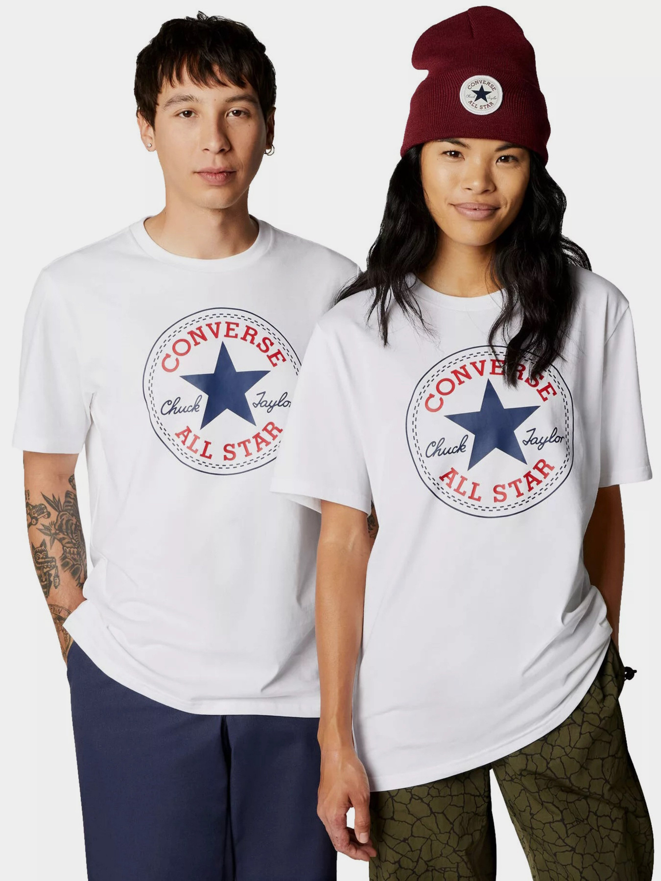 Футболка CONVERSE Go-To All Star модель 10025459-102 Фото