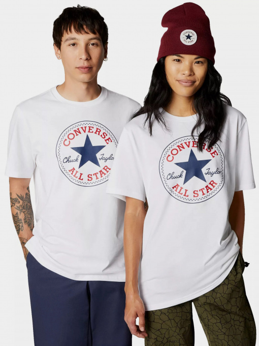 Футболка CONVERSE Go-To All Star модель 10025459-102 Фото