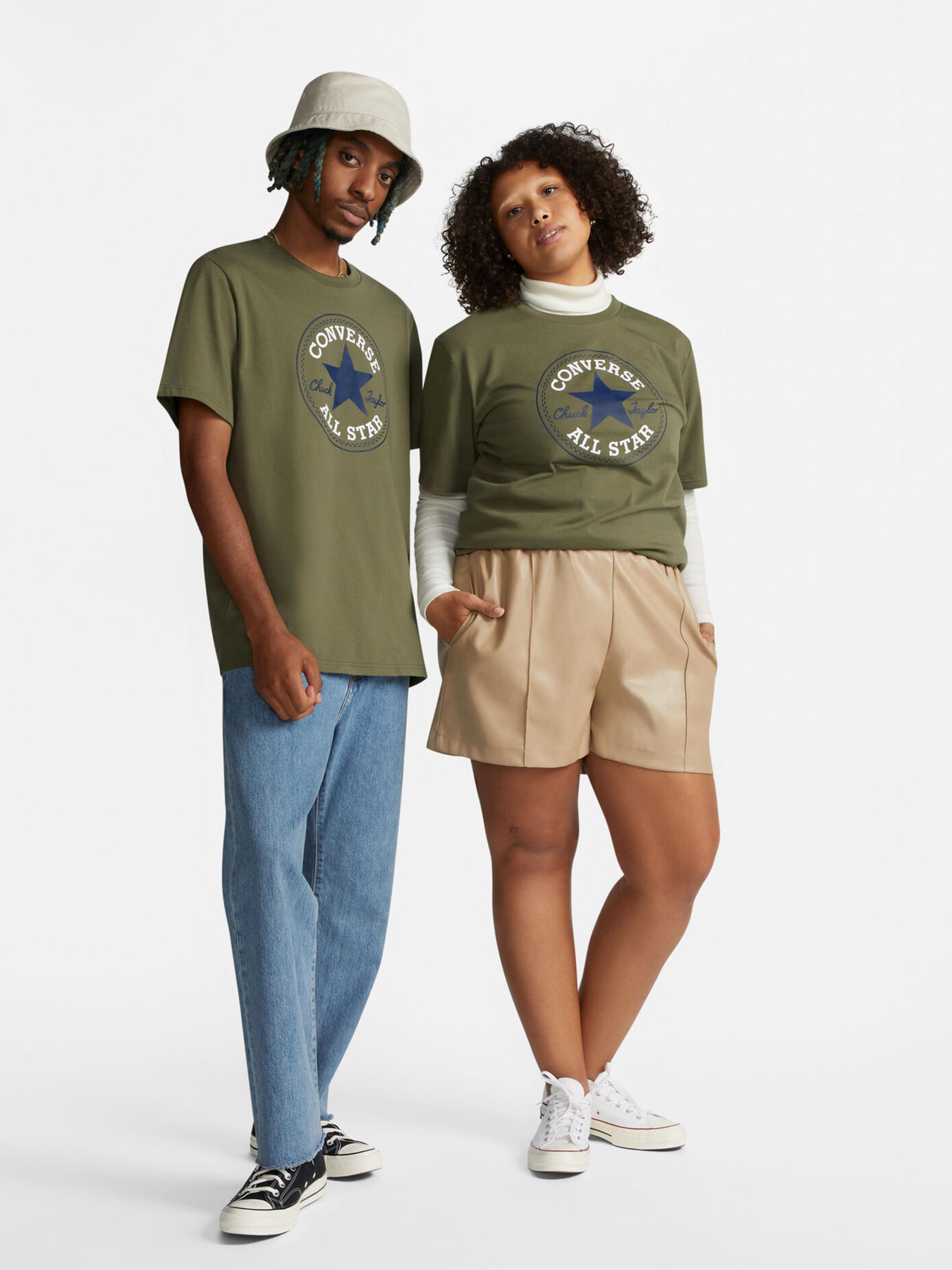 Футболка CONVERSE Go-To All Star модель 10025459-306 Фото