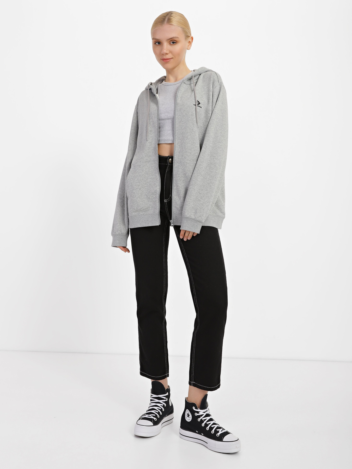 Кофта CONVERSE Go-To модель 10023871-035 Фото